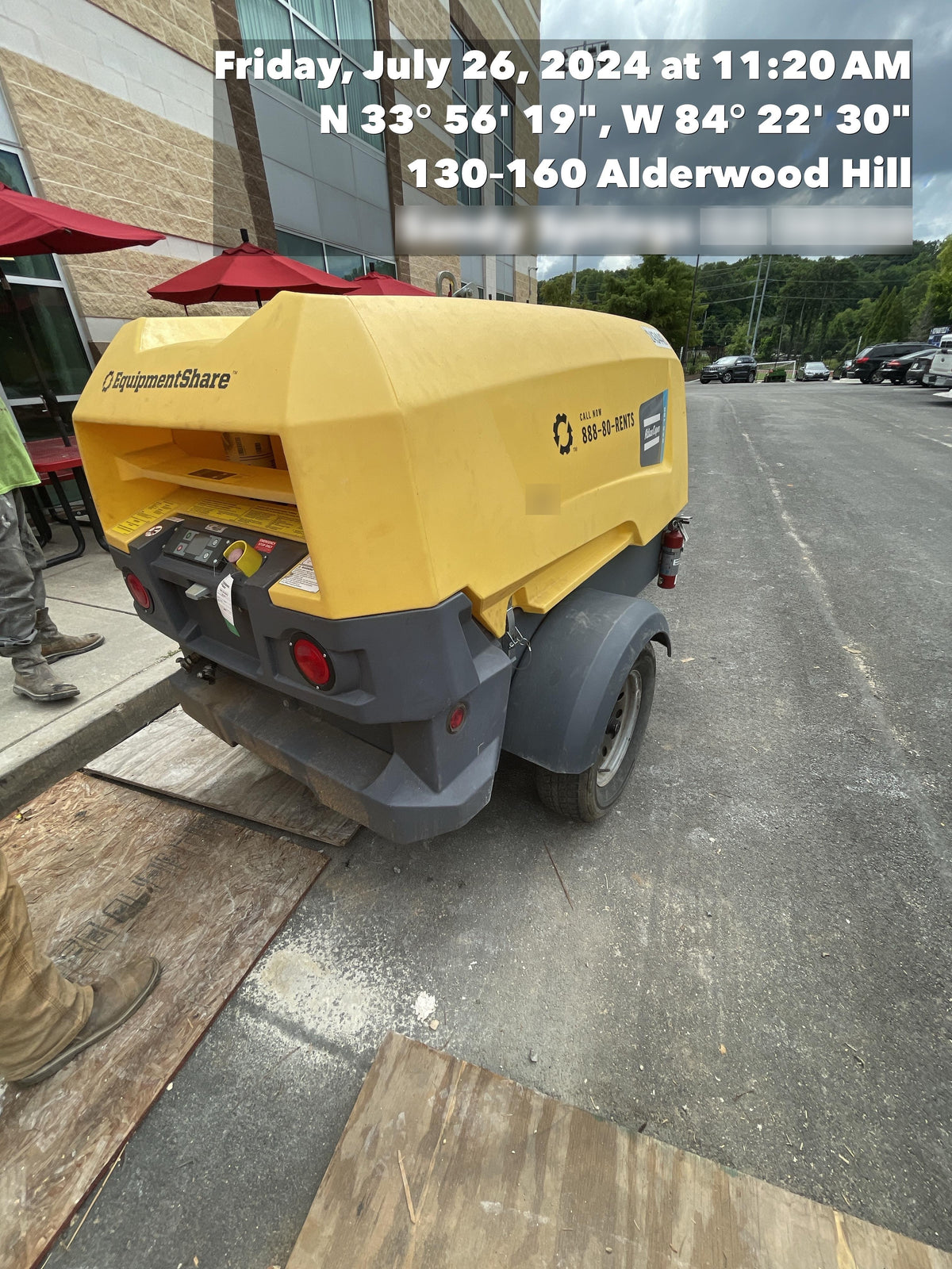 2022 ATLAS COPCO XAS188 CWK