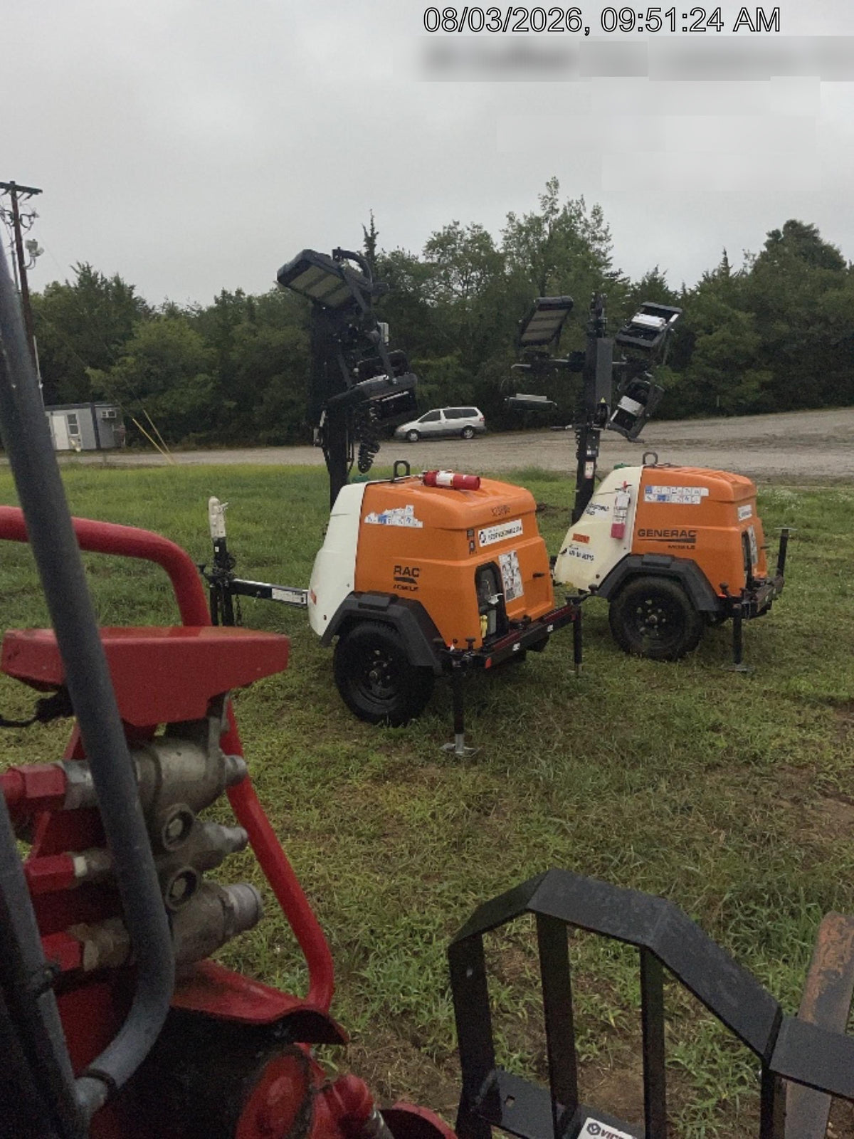 2023 Generac MLT2 Diesel, Flex Switch 120V Input, Powerzone Controller, (4) 320W LED Lights, 4kW Generator, 39.9 Gal Fuel Tank, 2" Ball, T3