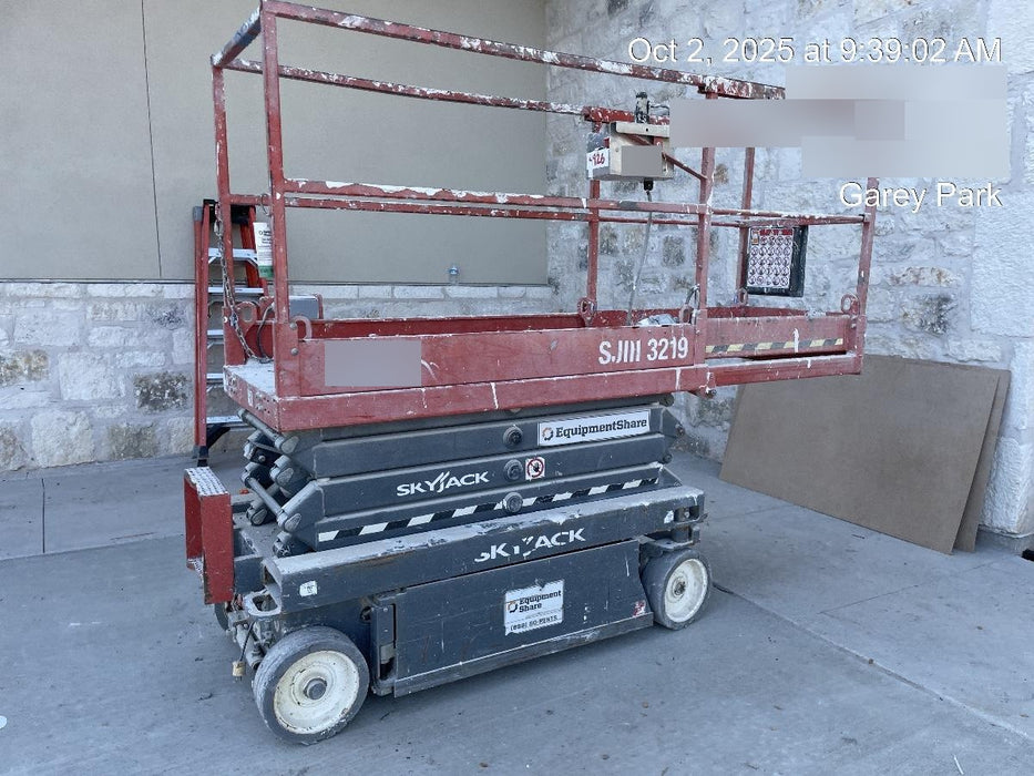 2019 Skyjack SJIII-3219 Standard w/Trojan Batteries