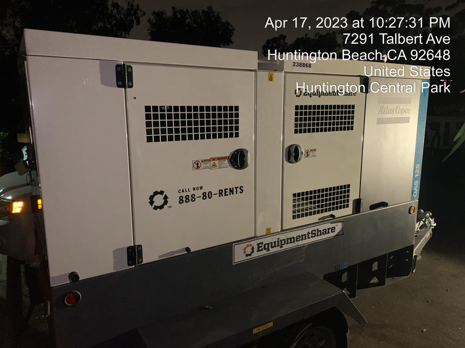 2022 ATLAS COPCO QAS 125