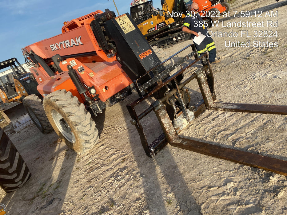 2017 Skytrak 6042 42' REACH, PALLET FORKS, 6k, FOAM FILLED TIRES