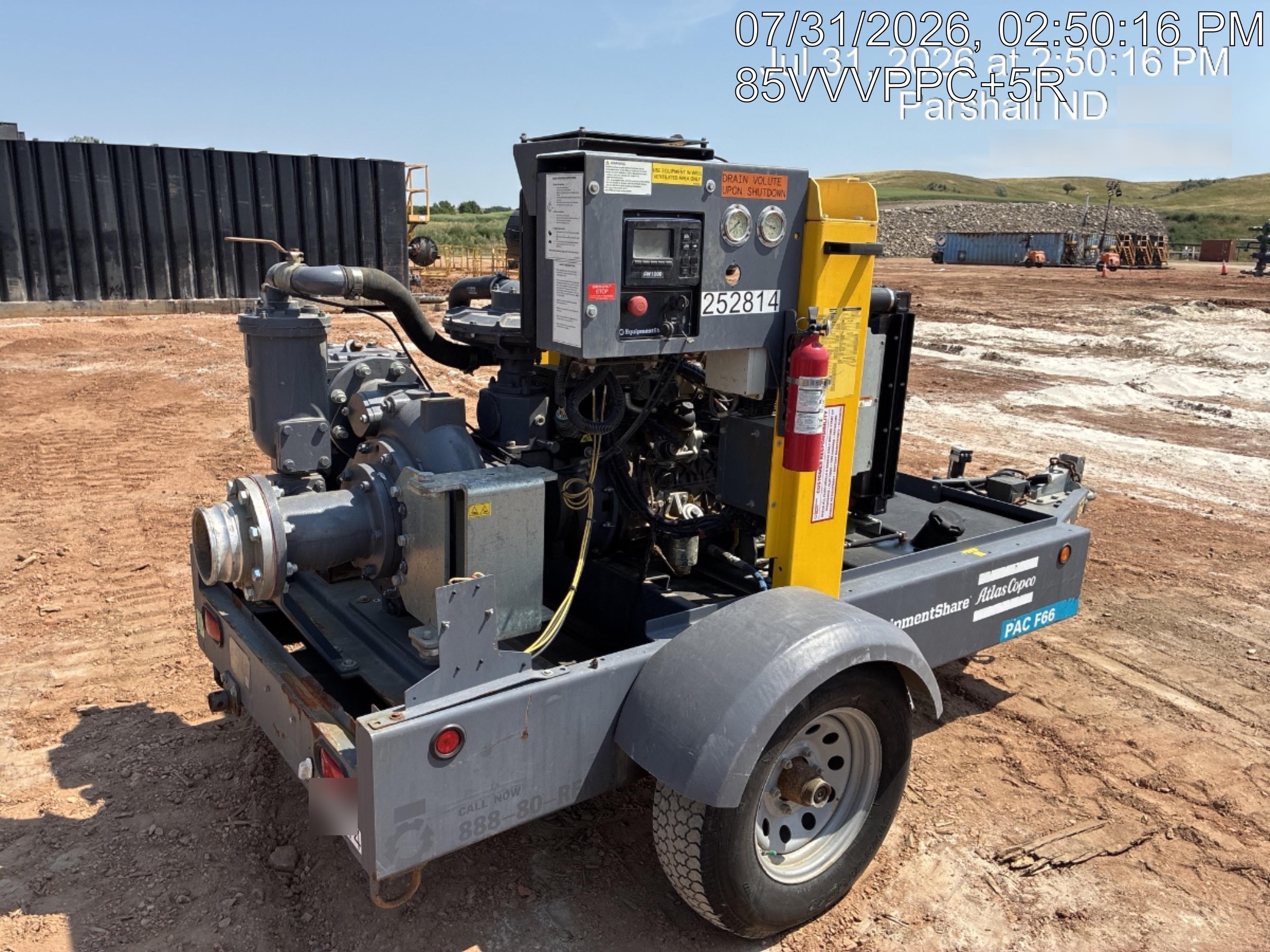2022 ATLAS COPCO PAC F66 KD