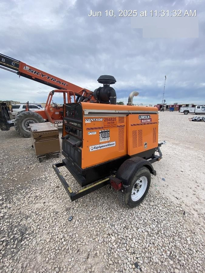 2022 Lincoln Electric Vantage 549X Crosslink Technology, Trailer Mounted, ES Decals, T3