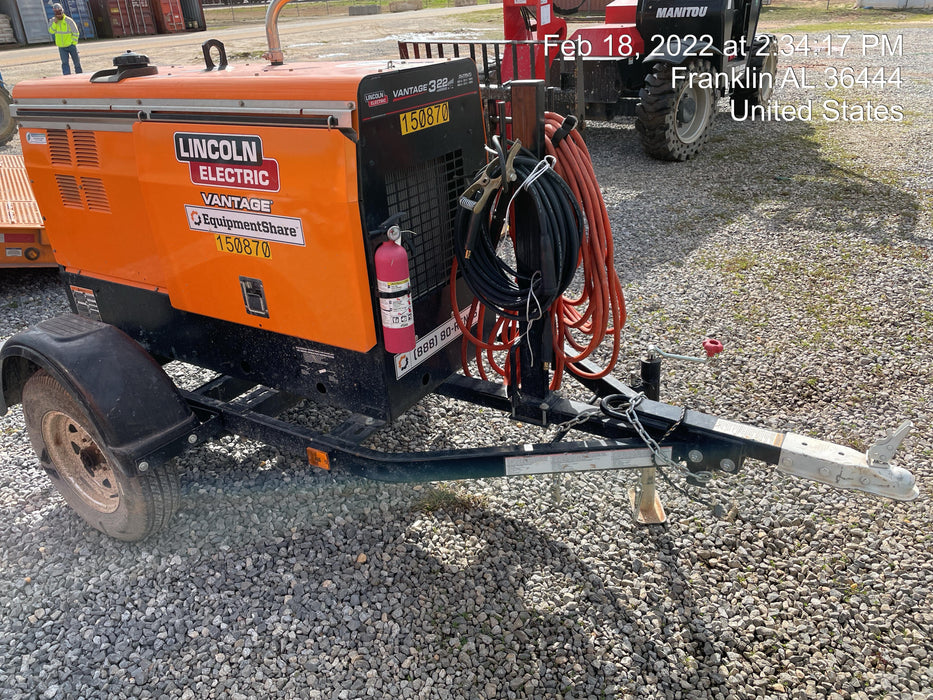 2021 Lincoln Electric Vantage 322 VANTAGE 322 READY-PAK 3