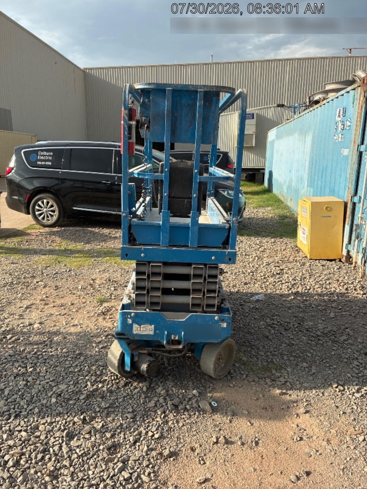 2019 Genie GS-1930 Fixed rails with chain Entry