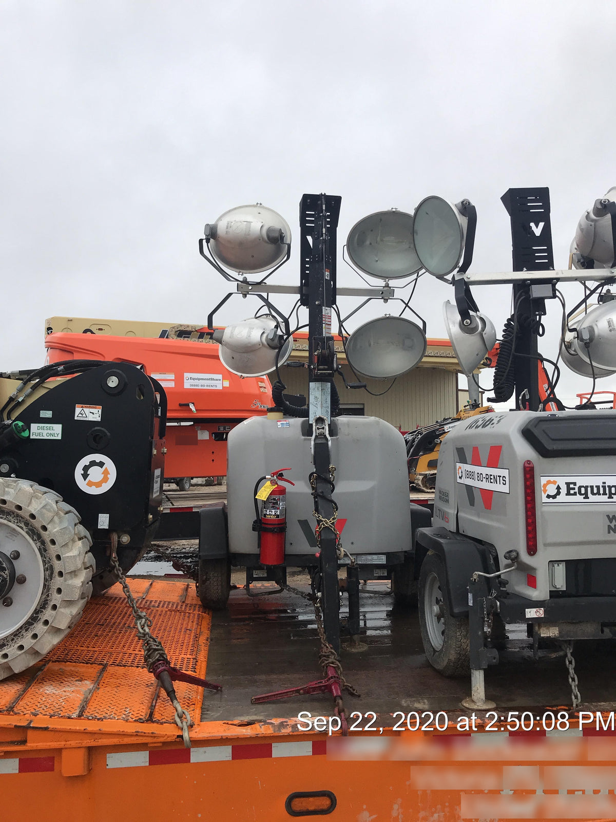 Wacker Neuson LTV6K-MH Wacker Neuson LTV6K Towable Light Tower