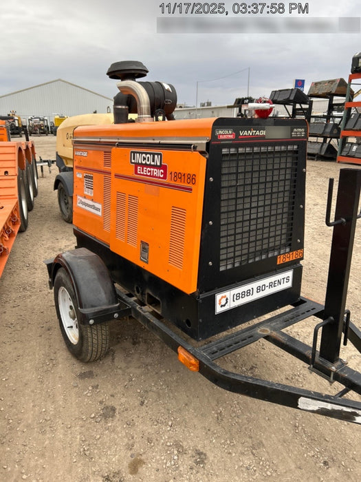 2021 Lincoln Electric Vantage 549X Ready Pak 3, ORANGE (includes trailer, cable rack, fender light kit)