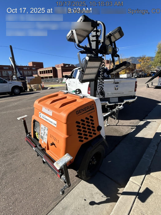 2023 Generac MLT2 Diesel, Flex Switch 120V Input, Powerzone Controller, 
(4) 320W LED Lights, 4kW Generator, 39.9 Gal Fuel Tank, 2" Ball, T3