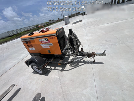 2022 Lincoln Electric LE400 Kubota V1505, Trlr, Cable Rack, Light Kit, ES Decals, T3