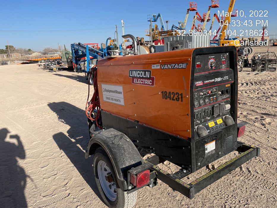2021 Lincoln Electric Vantage 322 VANTAGE 322 READY-PAK 3