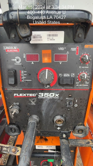 2022 LINCOLN ELECTRIC FLEXTEC 350X