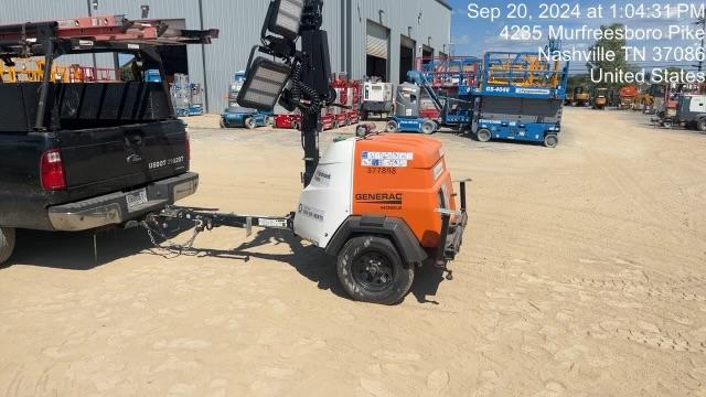 2023 Generac MLT2 Diesel, Flex Switch 120V Input, Powerzone Controller, 
(4) 320W LED Lights, 4kW Generator, 39.9 Gal Fuel Tank, 2" Ball, T3