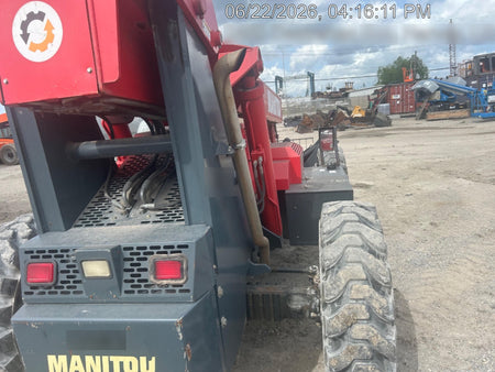 2018 Manitou MTA10055 MTA10055 - 74 HP T4, Canopy, Worklights/Strobe, Beacon, 66" Carriage, 60" Forks, Solid Tires, Lift Hook, Aux Hydraulics