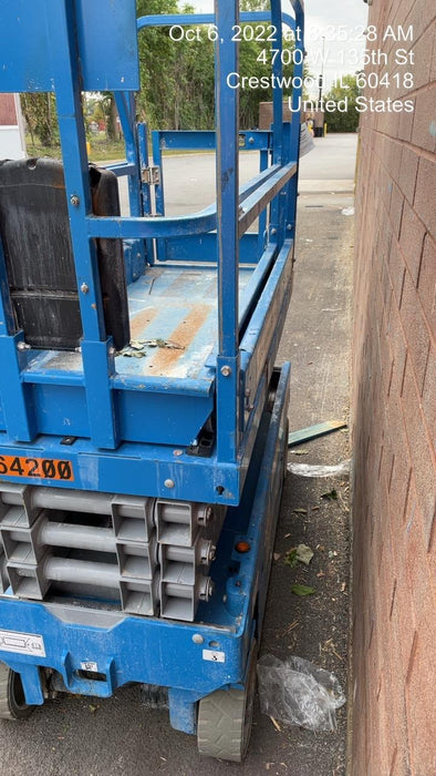 2020 Genie GS-1930 Solid Non Marking Tires, Beacon, Folding rails with half height swing gate