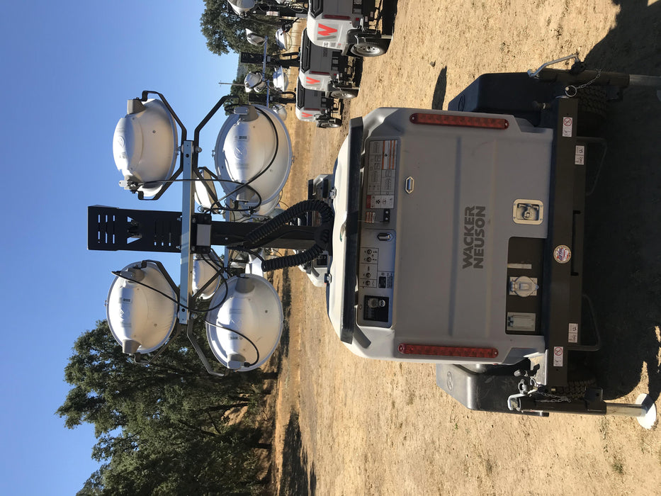 2019 Wacker Neuson LTV6L-MH Wacker Neuson LTV6L Mobile Light Tower w/Fuel Level Sensor Installed