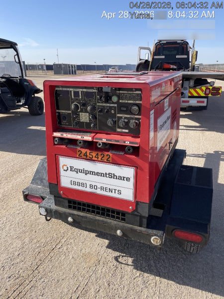 2022 Shindaiwa DGW400MDL Kubota D902 Engine, 23 HP, Dual Op Welder, Wire, Arc, Droop Stick, Tig, and CC Stick Functionality, Simulphase, 3 Phase and 1 Phase Gen Output, Single Axle NB Trlr, Slr Trckl Chrg 12V 12W, Fire Ext