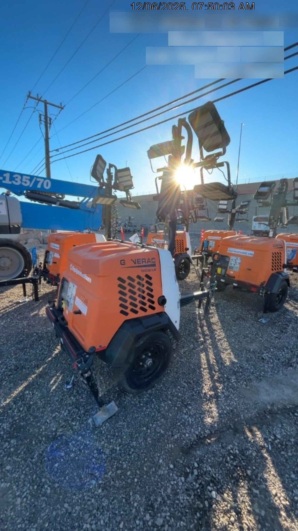 2023 Generac MLT2 Diesel, Flex Switch 120V Input, Powerzone Controller, 
(4) 320W LED Lights, 4kW Generator, 39.9 Gal Fuel Tank, 2" Ball, T3