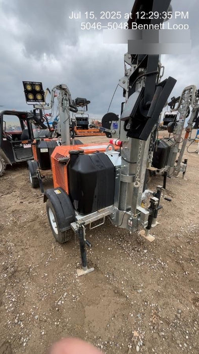 2024 Wanco WLTT-4MM4K Diesel, Deep Sea Controller, Shore Power Plug, Auto Start, (4) 350W LED Floodlights, 4kW Generator, 60 Gal Fuel Tank, 2" Ball, T3