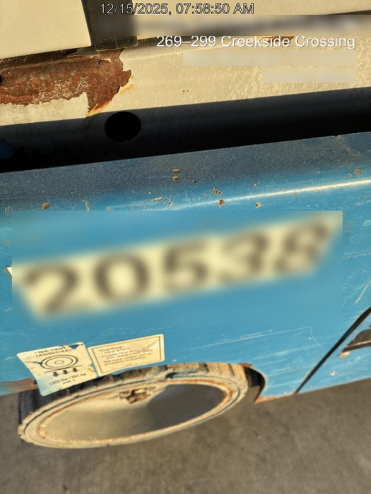 2018 Genie GS-1930 Genie GS-1930 Scissor Lift w/Standard Options