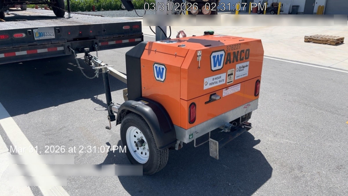 2023 Wanco WLTT-4MM4K Diesel, Deep Sea Controller, Shore Power Plug, Auto Start, (4) 350W LED Floodlights, 4kW Generator, 60 Gal Fuel Tank, 2" Ball, T3