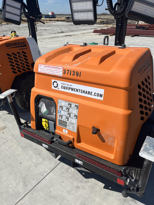 2023 Generac MLT2 Diesel, Flex Switch 120V Input, Powerzone Controller, 
(4) 320W LED Lights, 4kW Generator, 39.9 Gal Fuel Tank, 2" Ball, T3