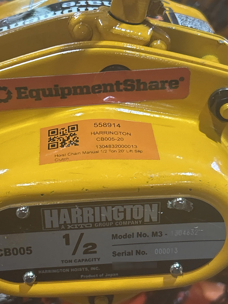 2025 HARRINGTON CB005-20