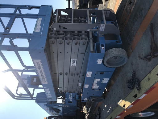 2019 Genie GS-4047 Folding rails with half height swing gate