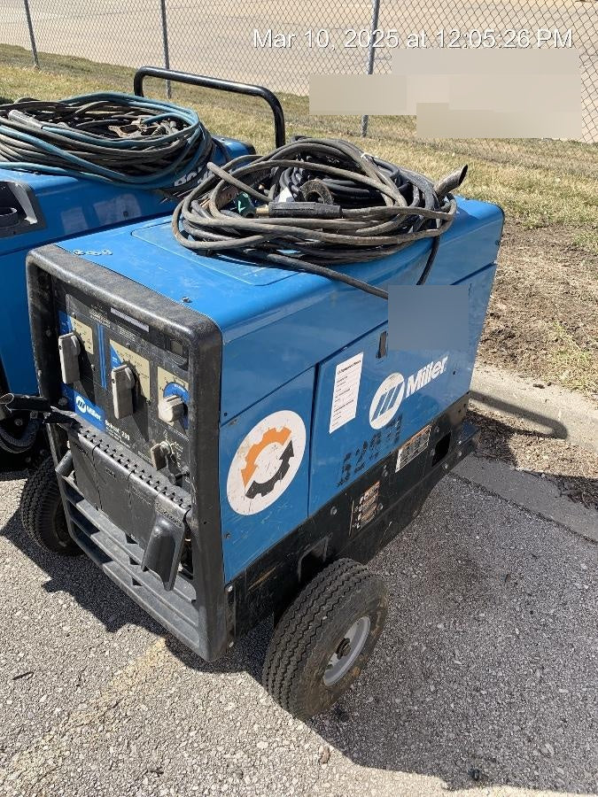 2019 Miller Electric BOBCAT 250 Gas, RUNNING W/NVR FLAT G/LP BC/TB (Part #'s 907500001, 300914)
