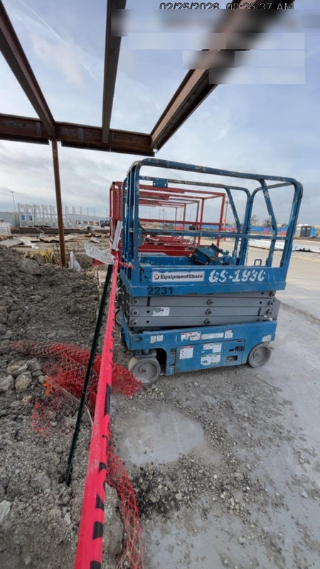 2016 Genie GS-1930 Genie GS1930 Scissor Lift
