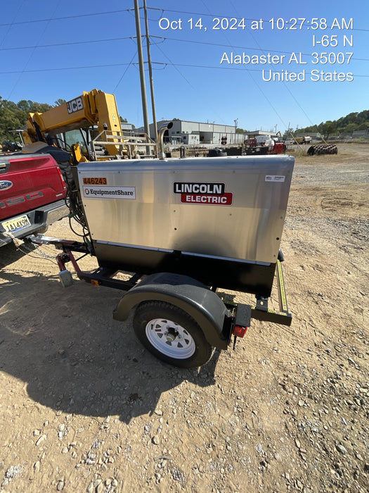 2024 Lincoln Electric LE400 Kubota V1505, Trlr, Cable Rack, Light Kit, ES Decals, T3