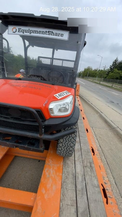 2021 Kubota RTV-X1140W-H Plastic Canopy, Windshield Acrylic Clear, LED Strobe Light, Wire Harness Kit, Back up Alarm