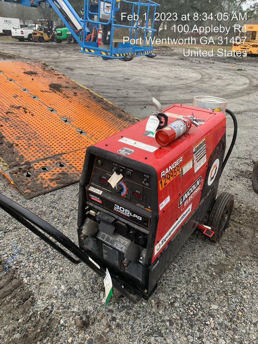 2021 Lincoln Electric Ranger 305 LPG K3430-1, Ranger 305 LPG, Undercarriage, Tank Holder & Strap, 10kw AC Gen, 25hp Kohler LPG Eng