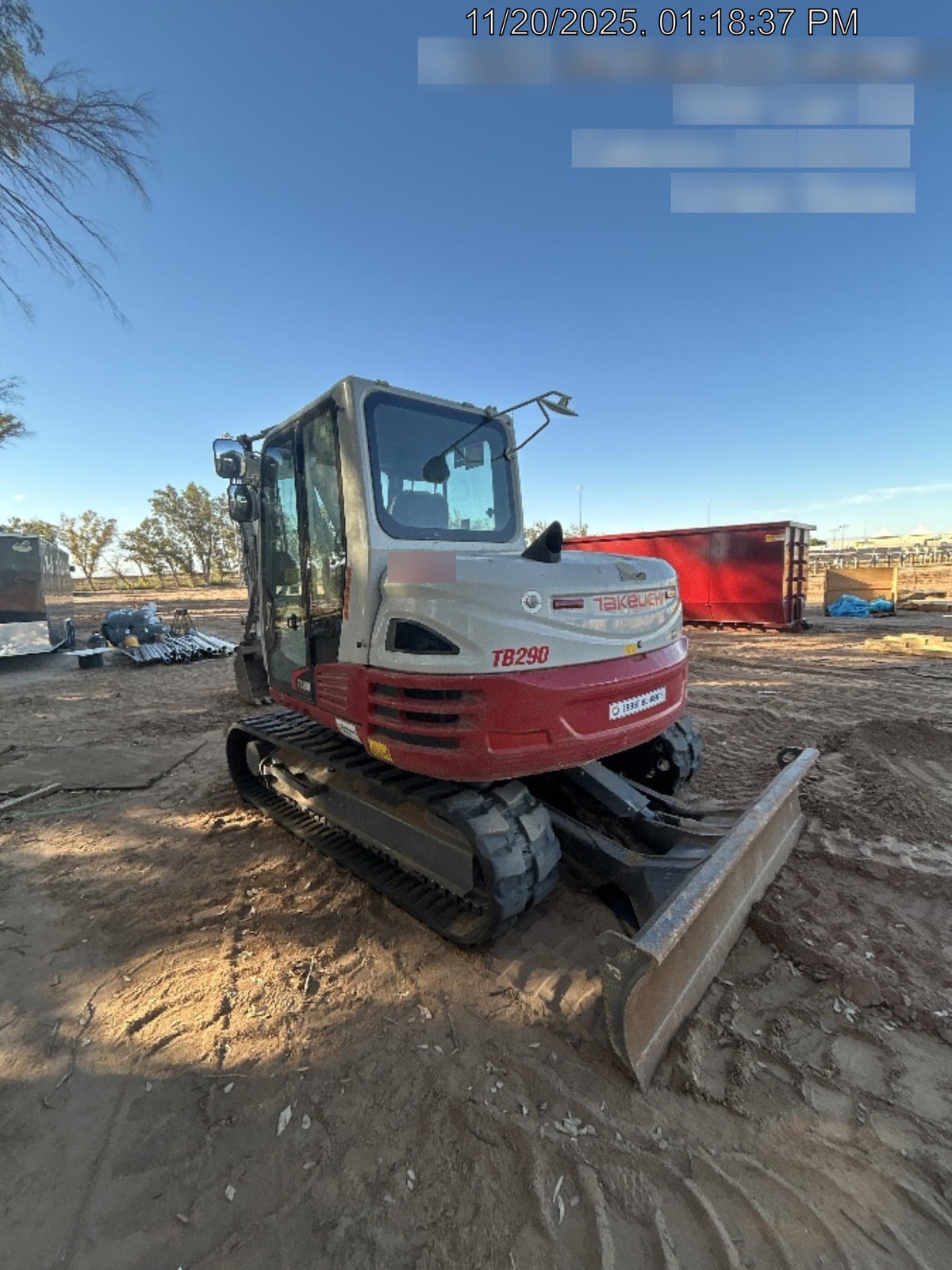 2024 TAKEUCHI TB290-CR