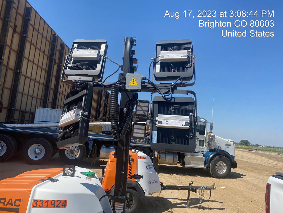 2023 Generac MLT2 Diesel, Flex Switch 120V Input, Powerzone Controller, (4) 320W LED Lights, 4kW Generator, 39.9 Gal Fuel Tank, 2" Ball, T3