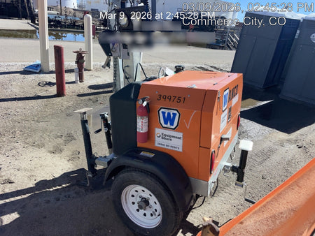 2024 Wanco WLTT-4MM4K Diesel, Deep Sea Controller, Shore Power Plug, Auto Start, (4) 350W LED Floodlights, 4kW Generator, 60 Gal Fuel Tank, 2" Ball, T3