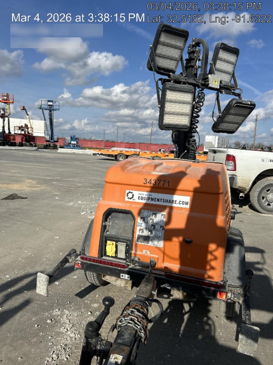 2023 Generac MLT2 Diesel, Flex Switch 120V Input, Powerzone Controller, (4) 320W LED Lights, 4kW Generator, 39.9 Gal Fuel Tank, 2" Ball, T3