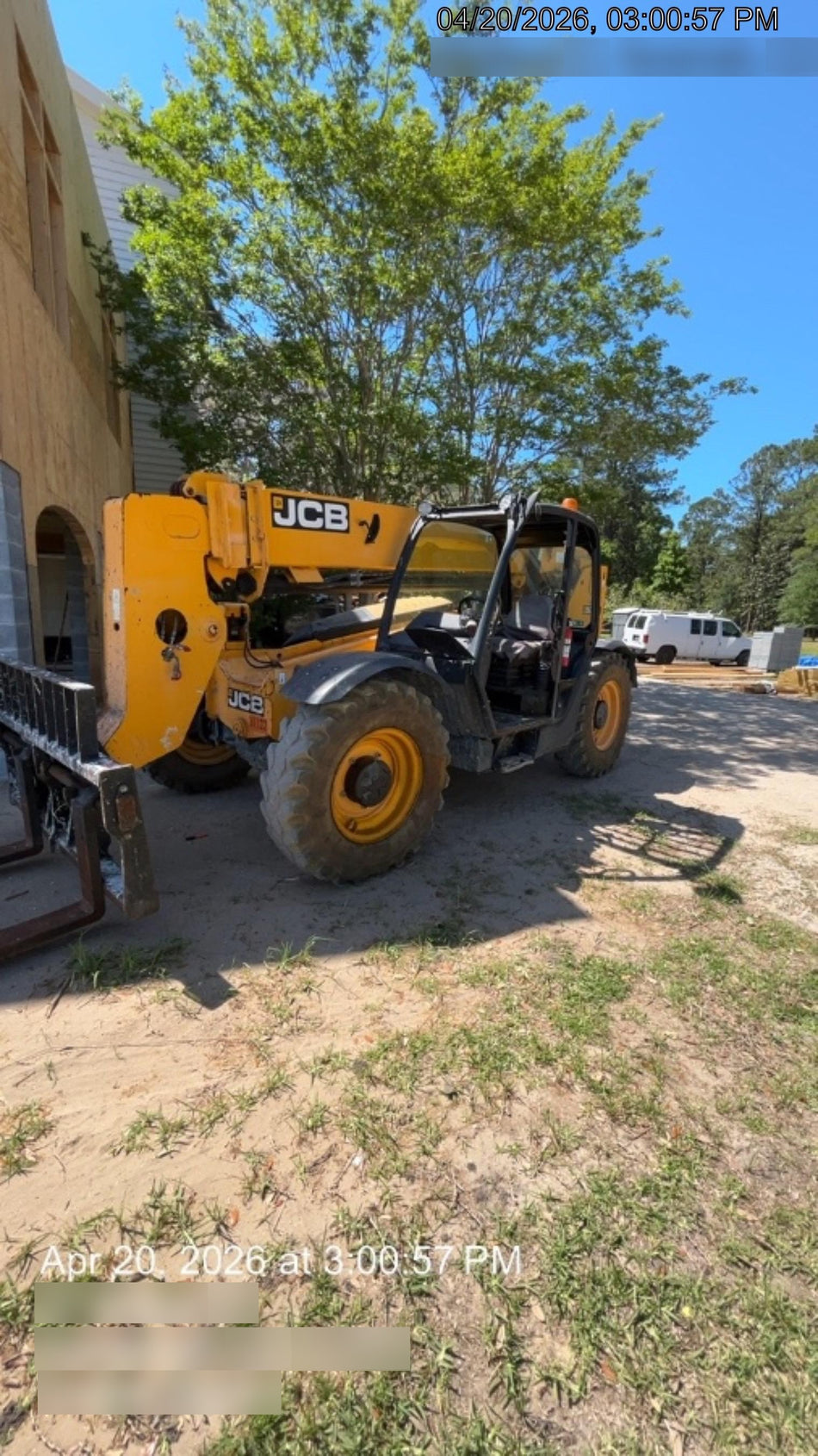 2019 JCB 506-36 Canopy, 74 HP, FF Tires, STD Worklight, Beacon, Aux Hydraulics, Lifting Eye, Back up Alarm, 48" Carriage, 48" Forks