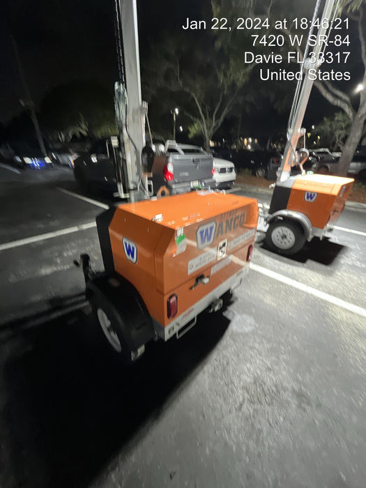 2023 Wanco WLTT-4MM4K Diesel, Deep Sea Controller, Shore Power Plug, Auto Start, (4) 350W LED Floodlights, 4kW Generator, 60 Gal Fuel Tank, 2" Ball, T3