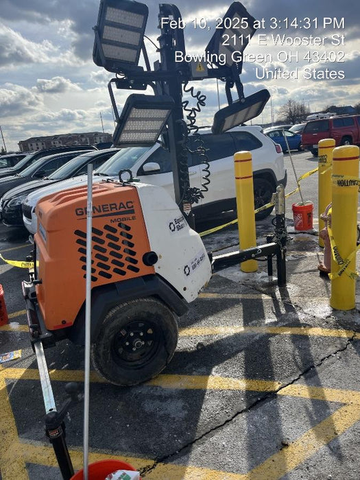 2024 Generac MLT2 Diesel, Flex Switch 120V Input, Powerzone Controller, 
(4) 320W LED Lights, 4kW Generator, 39.9 Gal Fuel Tank, 2" Ball, T3