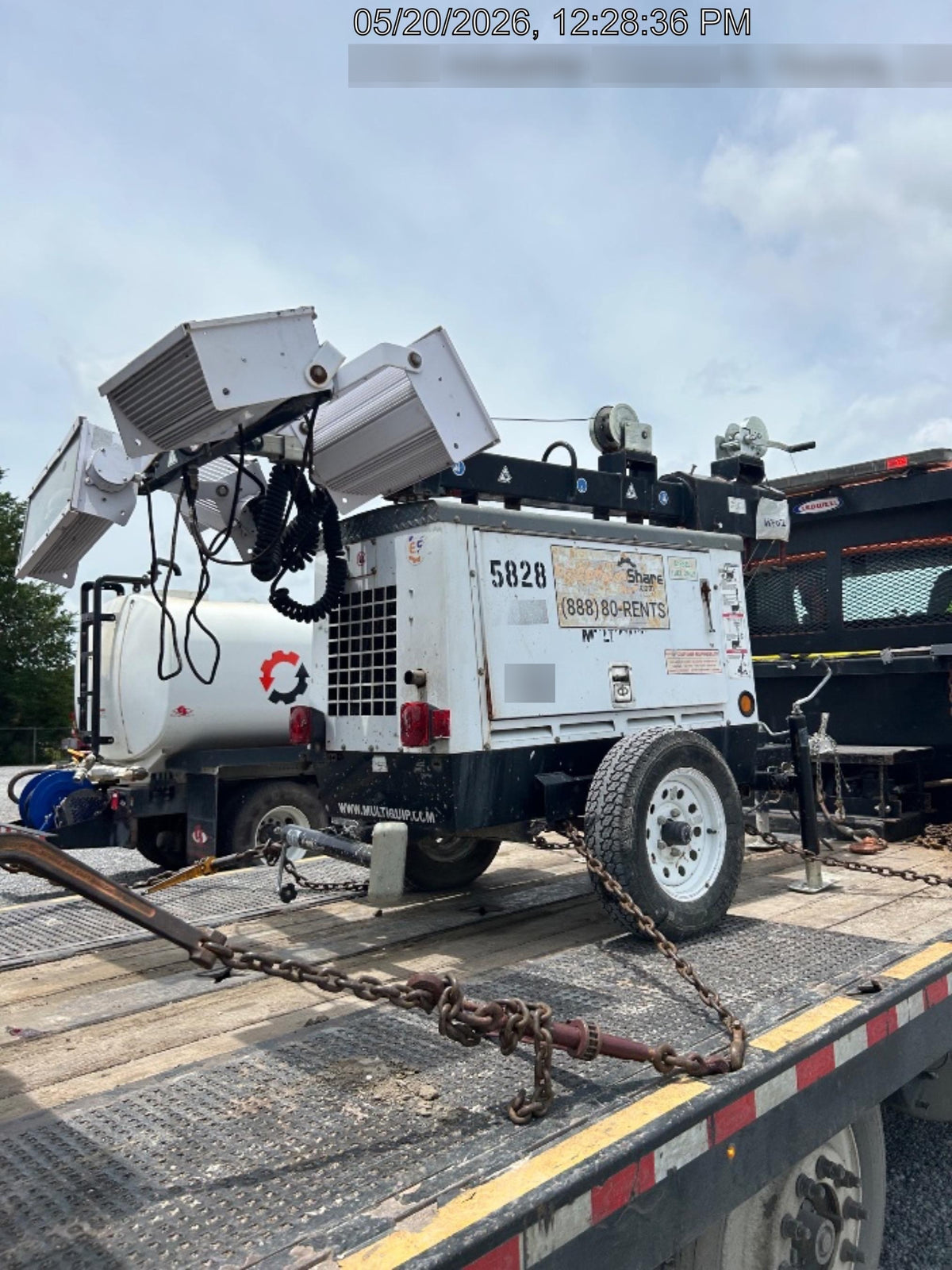 2017 Multiquip LT6K` MultiQuip LT6KV Towable Light Tower