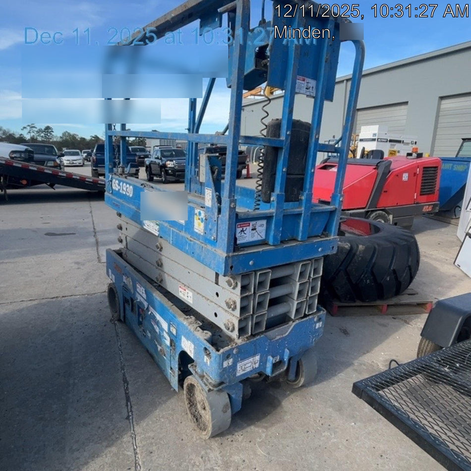 2020 Genie GS-1930 Fixed rails with chain entry gate - Pre A92.20
