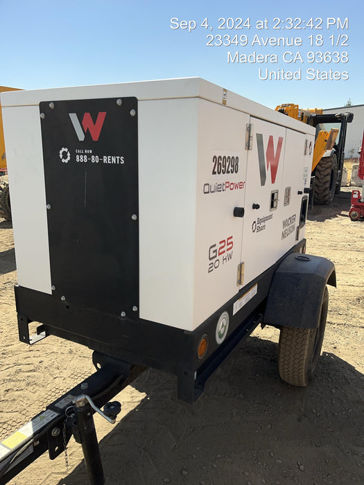 2022 WACKER NEUSON G25