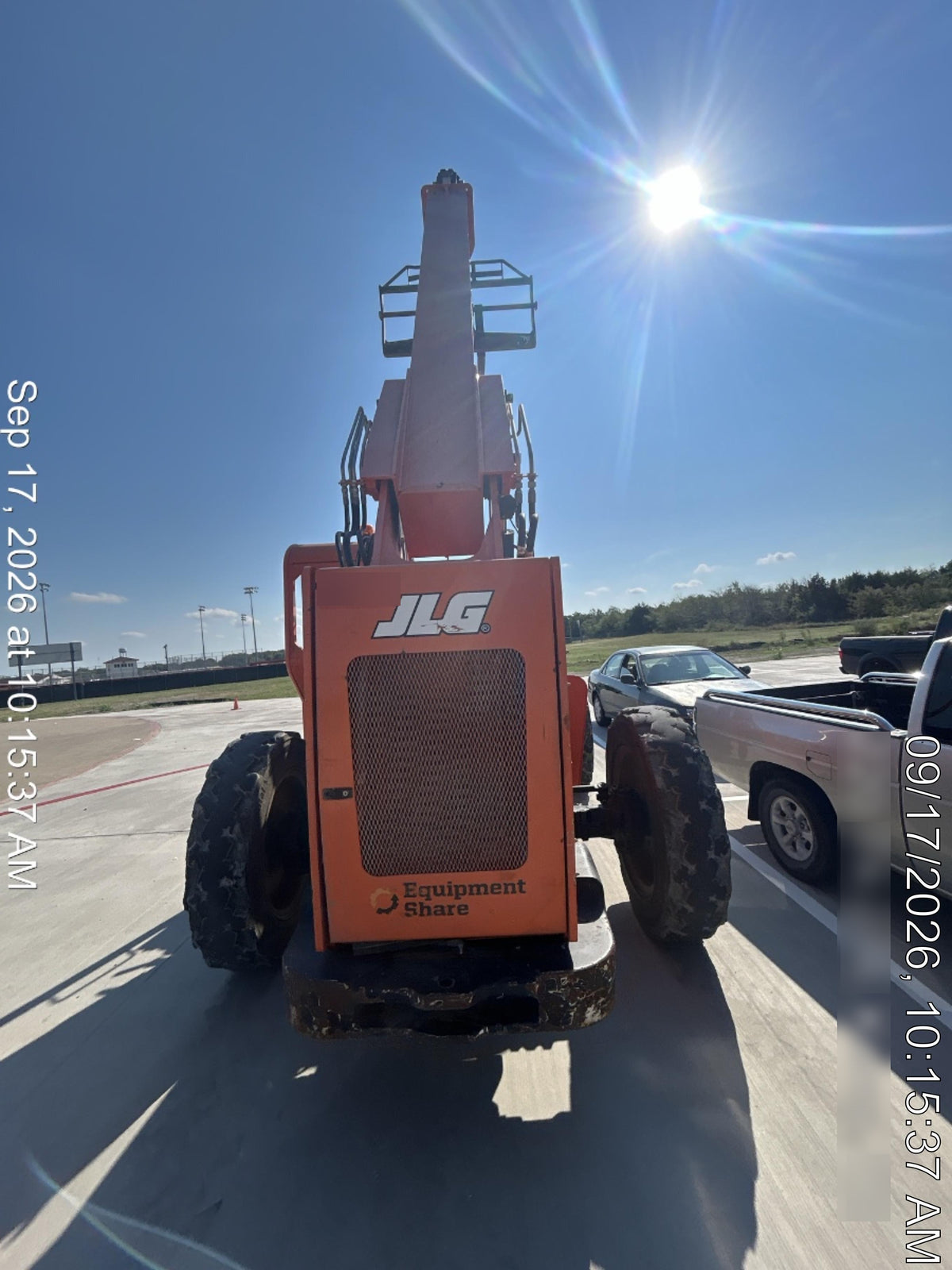2019 Skytrak 6036 Canopy, Solid Tires, LED Work Lights, Beacon w/72" Carriage, 48" Pallet Forks