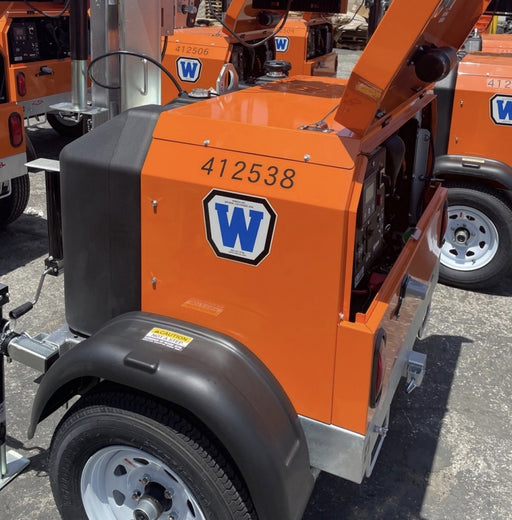 2024 Wanco WLTT-4MM4K Diesel, Deep Sea Controller, Shore Power Plug, Auto Start, (4) 350W LED Floodlights, 4kW Generator, 60 Gal Fuel Tank, 2" Ball, T3