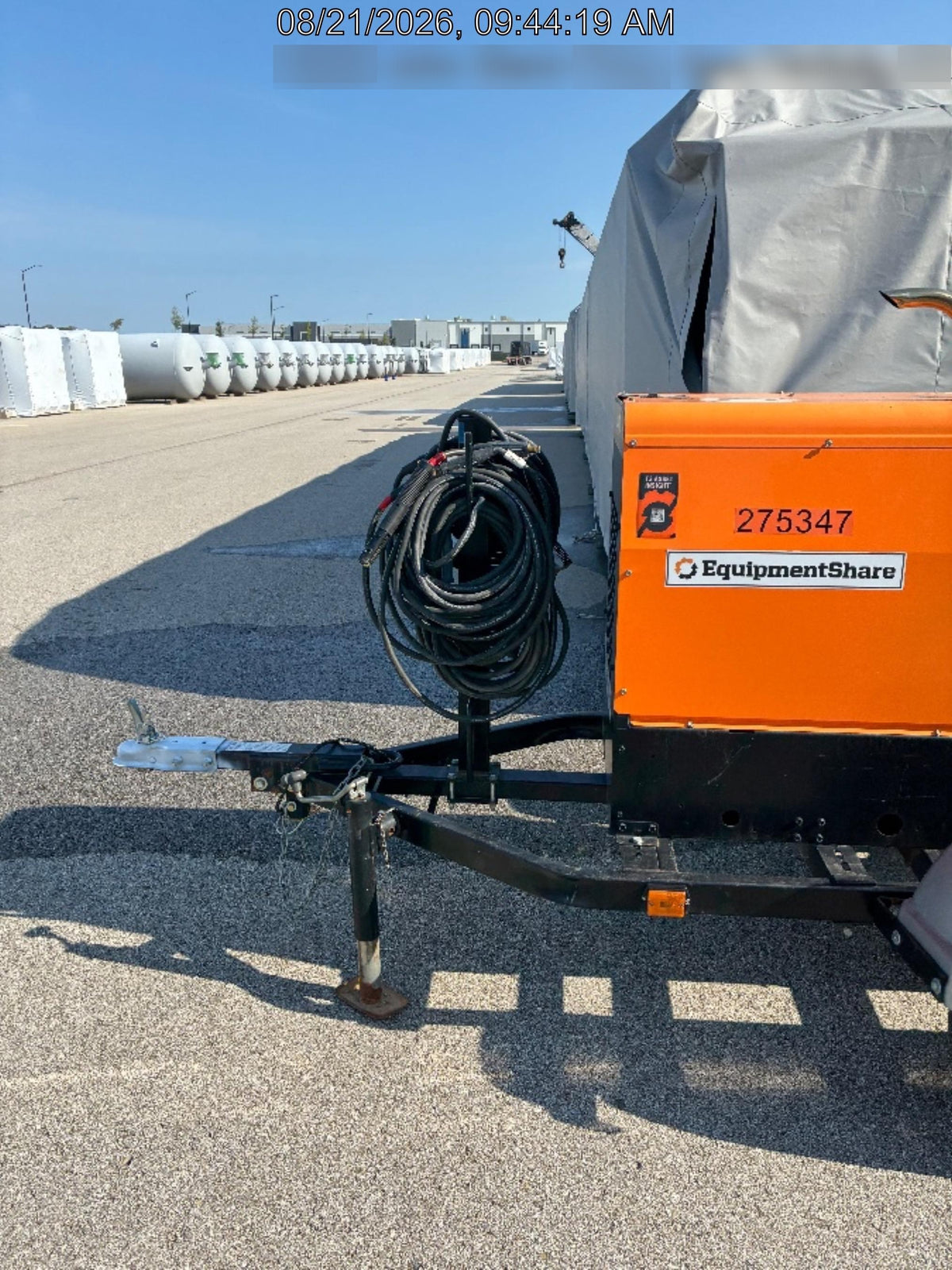 2022 Lincoln Electric LE400 Kubota V1505, Trlr, Cable Rack, Light Kit, ES Decals, T3
