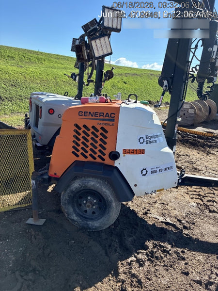 2023 Generac MLT2 Diesel, Flex Switch 120V Input, Powerzone Controller, (4) 320W LED Lights, 4kW Generator, 39.9 Gal Fuel Tank, 2" Ball, T3