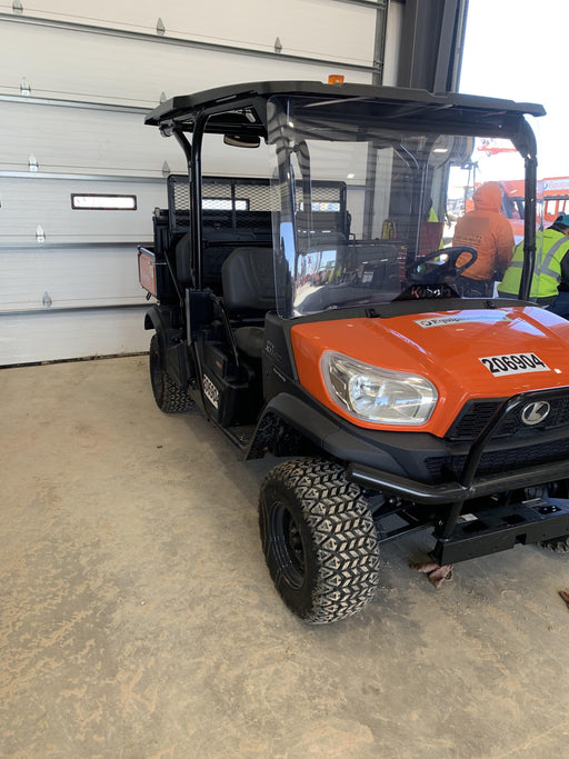 2022 Kubota RTV-X1140W-H Plastic Canopy, Windshield Acrylic Clear, LED Strobe Light, Wire Harness Kit, Back up Alarm