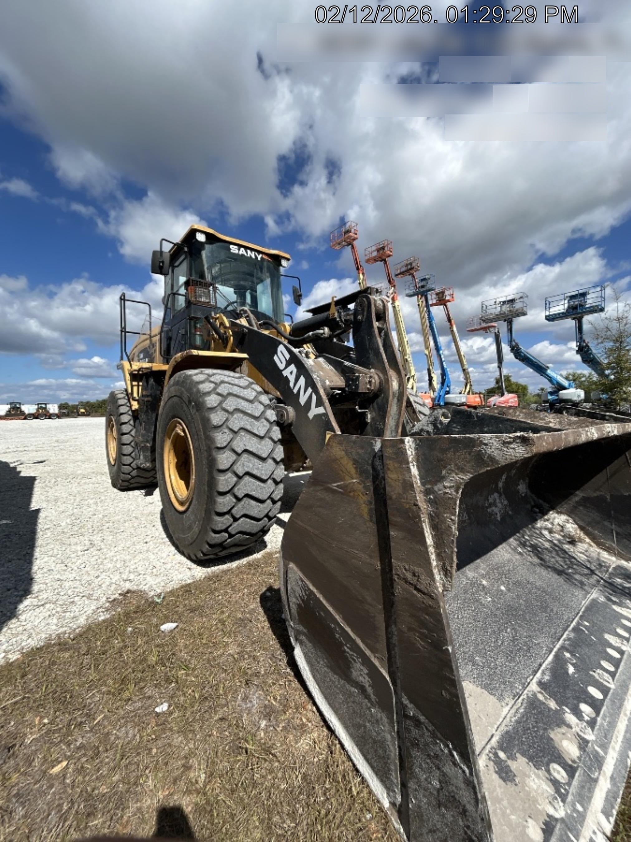 2019 Sany SW405K Tier 4, Cab, 3rd Function Hydraulics Smooth Pin On Bucket