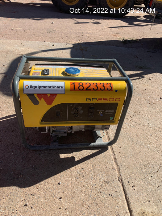 2021 WACKER NEUSON GP2500A