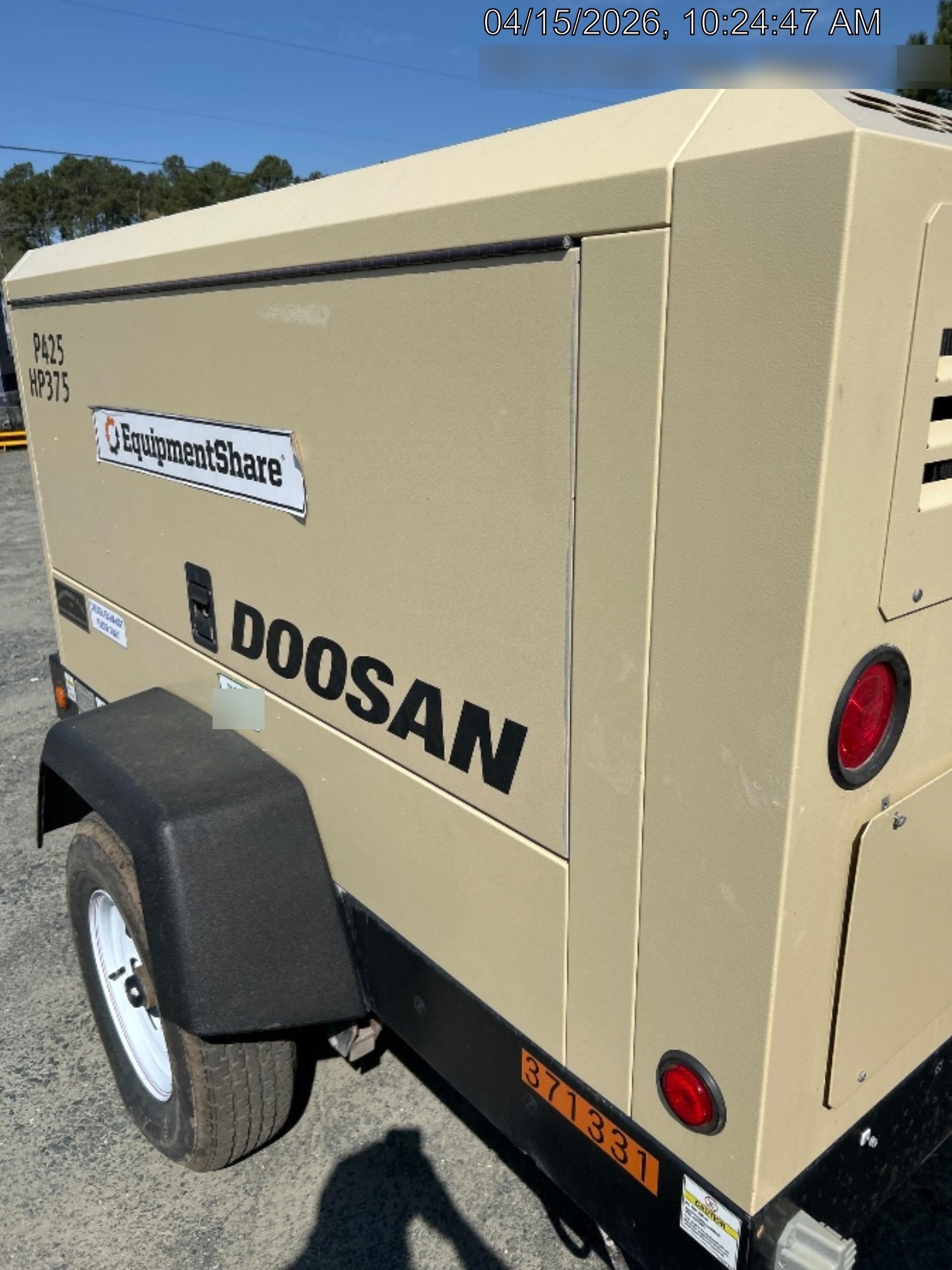 2023 DOOSAN P425/HP375WCU